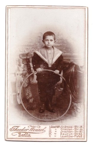 Bella foto cdv del 1900 - cdv, 1900,