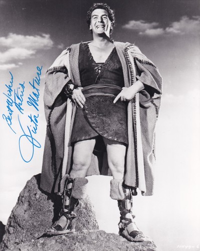 Victor mature autografo - mature,