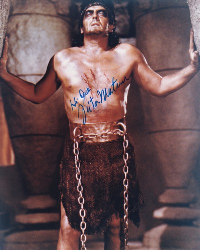 Victor mature autografo - victor,