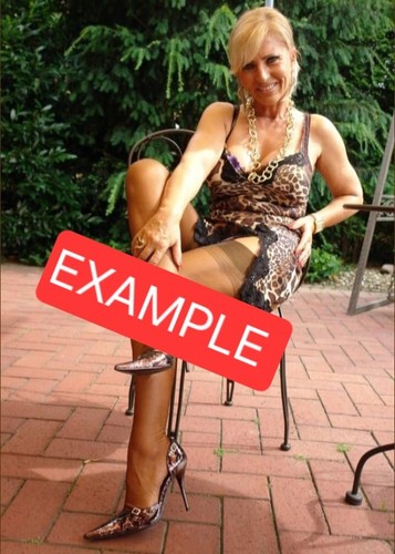 Calze lingerie erotica modella